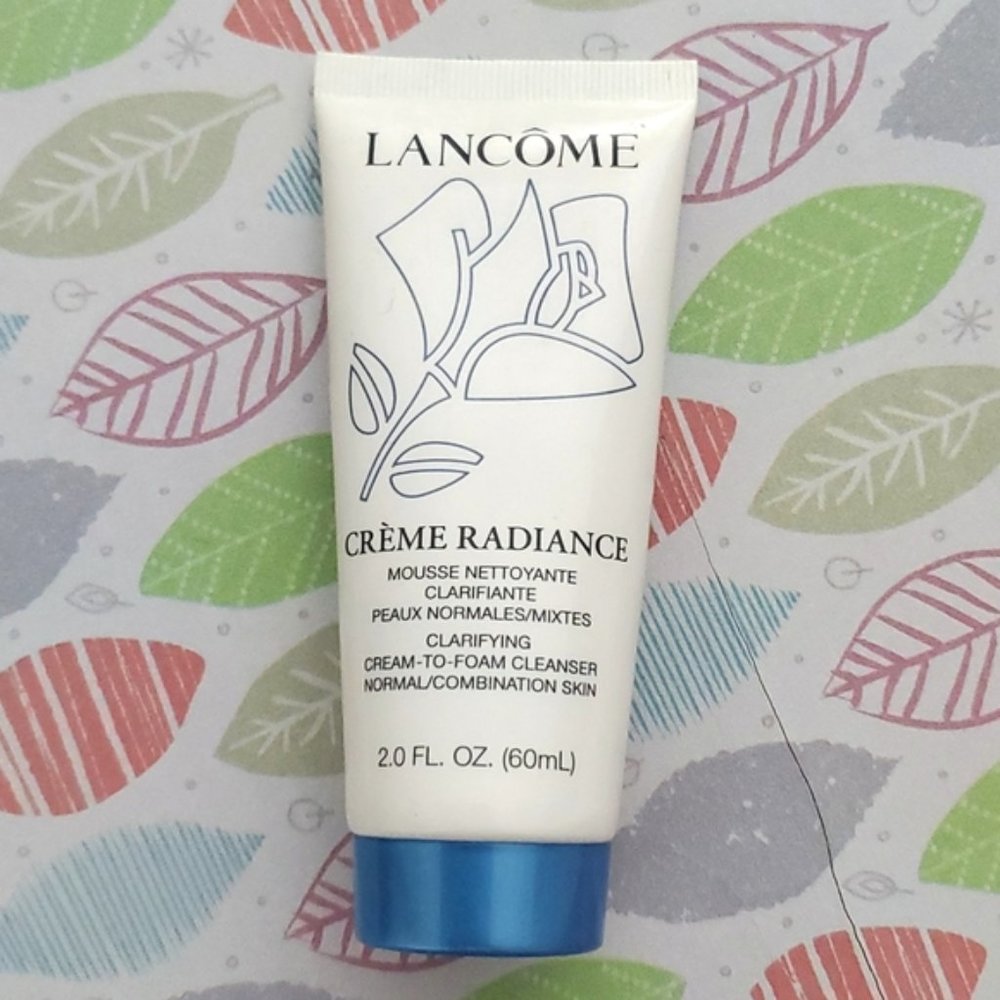 NEW Lancōme Creme Radiance Clarifying Cream to Foam Cleanser